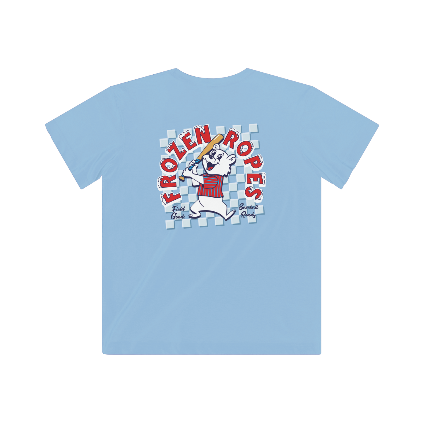 Frozen Ropes Youth Baseball Shirt - Blue Modern Fit