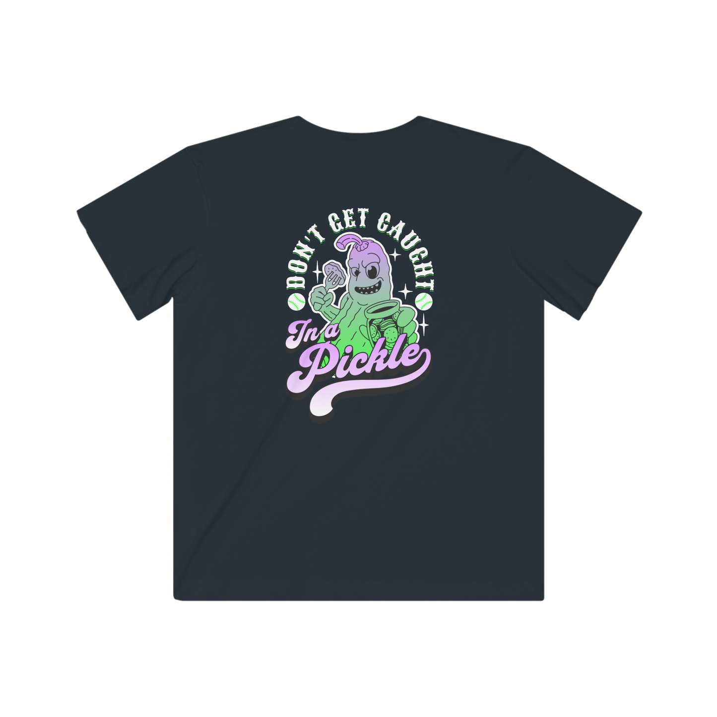 In a Pickle Youth Baseball Tee - Green Modern Fit