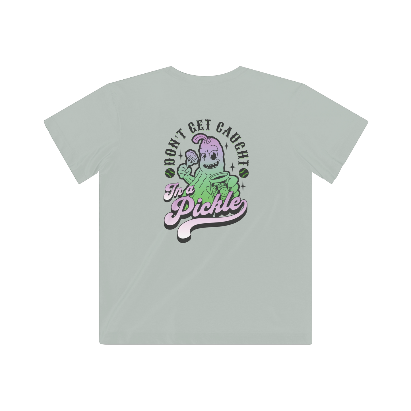 In a Pickle Youth Baseball Tee - Grey Modern Fit