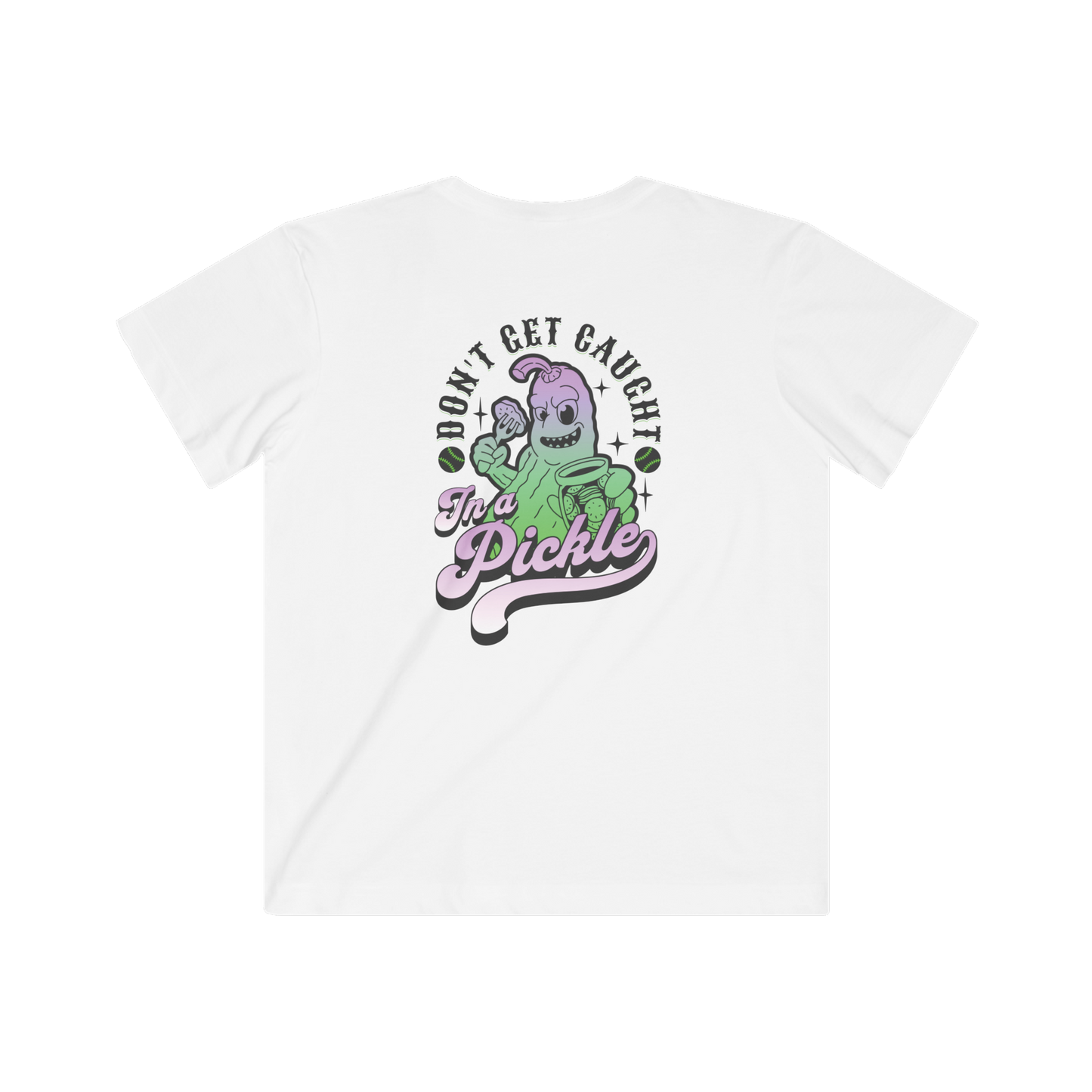 In a Pickle Youth Baseball Tee - Grey Modern Fit