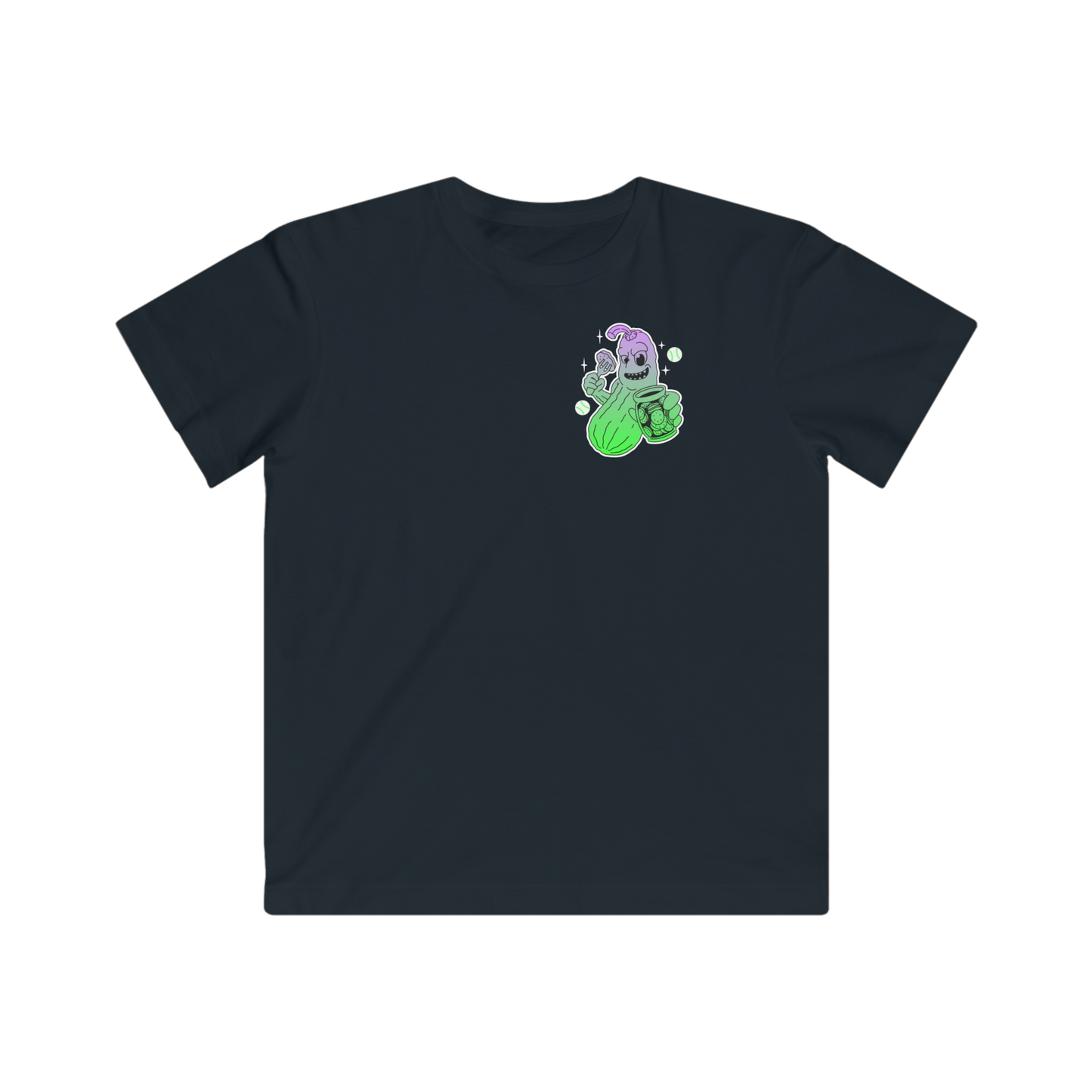 In a Pickle Youth Baseball Tee - Green Modern Fit