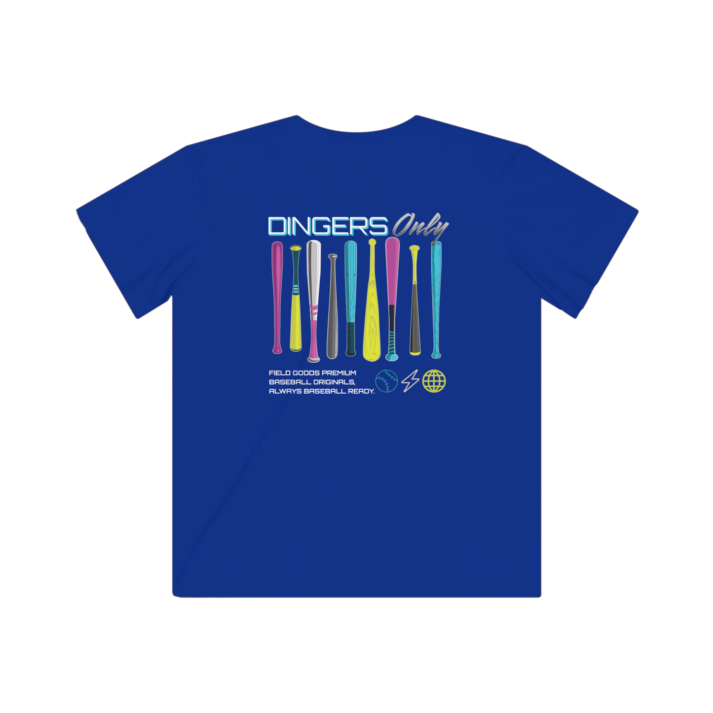 Dingers Only Youth Baseball T-Shirt