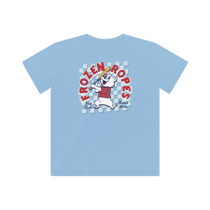 Frozen Ropes Youth Baseball Shirt - Blue Modern Fit